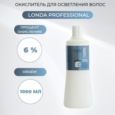 Londa Blondes Unlimited Окислитель 6% 1000мл