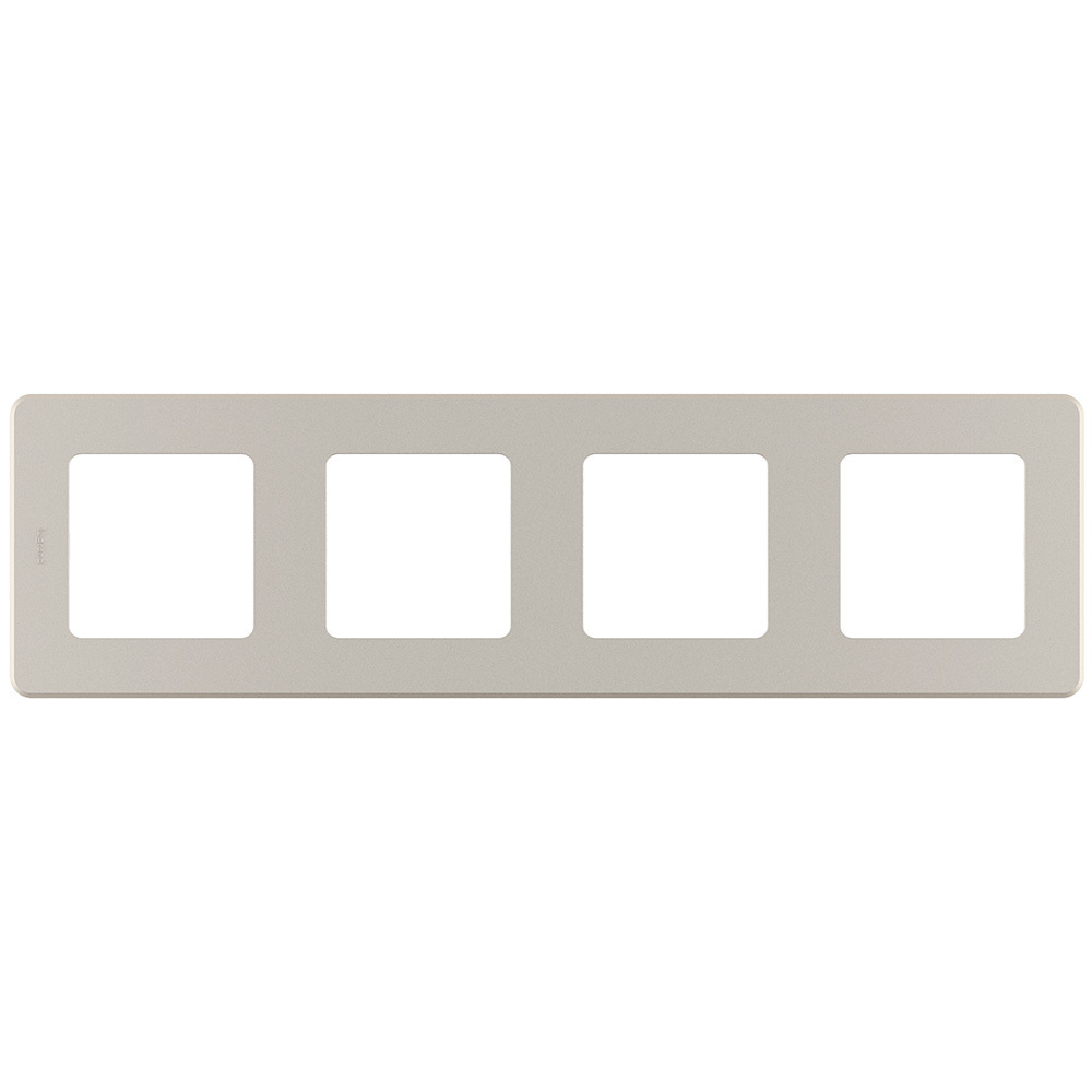 Рамка 4 поста шампань Inspiria Legrand