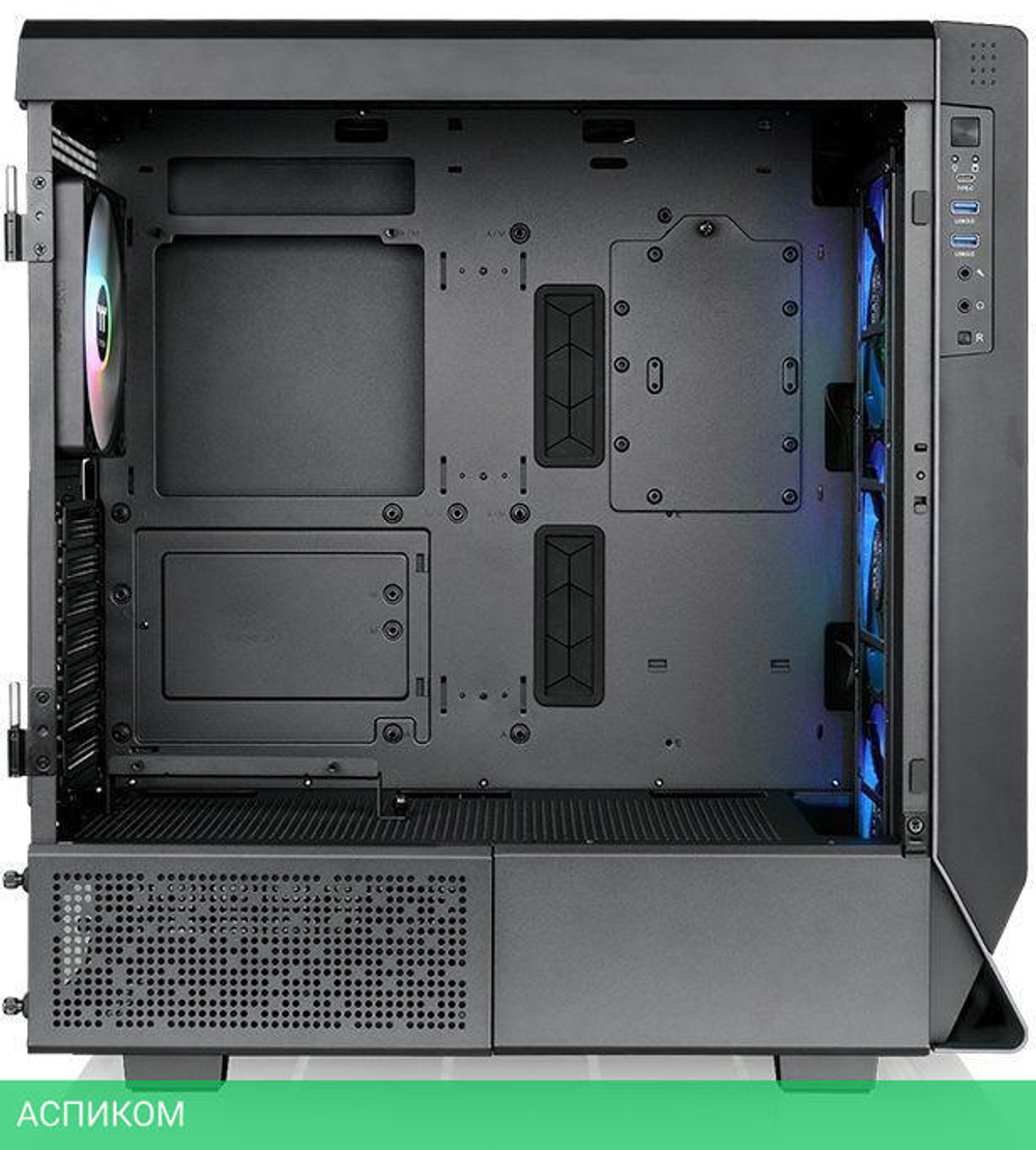 Корпус Thermaltake Ceres 500 TG ARGB без БП черный (CA-1X5-00M1WN-00)