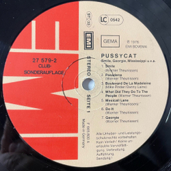 Винтажная виниловая пластинка LP Pussycat Smile, Georgie, Mississippi U.V.A. (Germany 1976) (Club Edition)