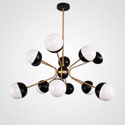 Люстра На Штанге Rewire Custom Orb Chandelier In 1950 By Imperiumloft