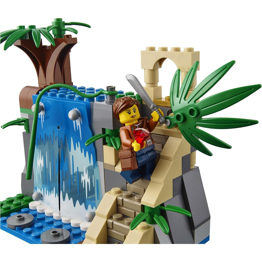 LEGO City: Передвижная лаборатория в джунглях 60160 — Jungle Mobile Lab — Лего Сити Город