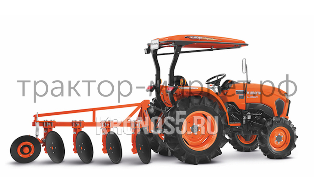 Трактор Kubota | Кубота L4018 8+8 (Kubota India) STD agri 8.00-16 / 12,4-24 (с ПСМ)