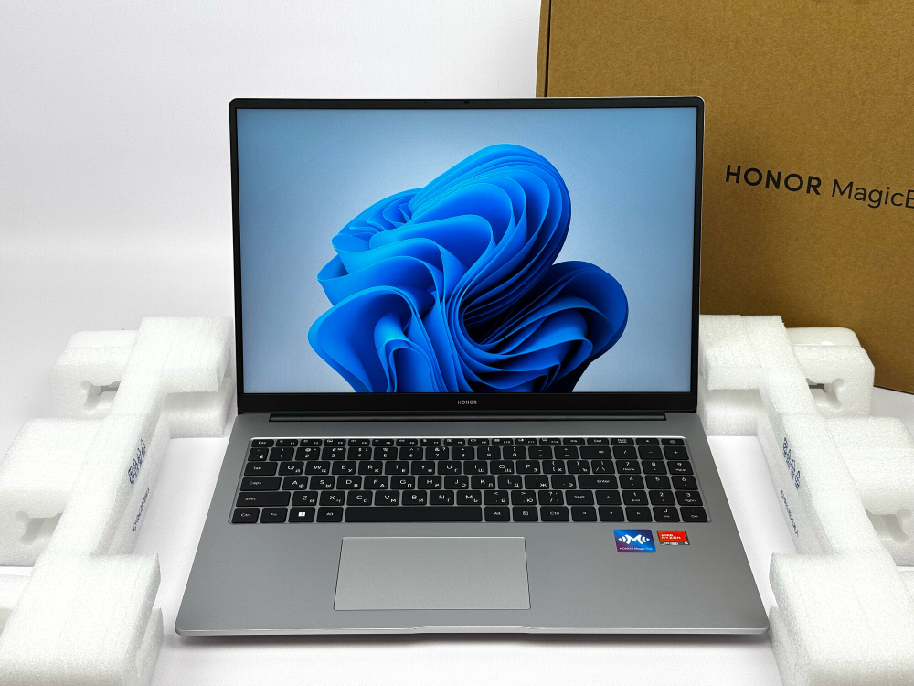 Новый ноутбук Honor Magicbook X16 / Ryzen 5 7640HS / 16GB DDR5 / 512GB / FullHD / Win11 / Русско-Английская клавиатура
