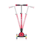 Самокат Globber Elite Deluxe Lights красный