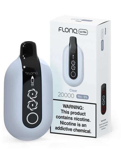 Купить Одноразовый Pod Flonq Ultra - Clear (20000 затяжек)