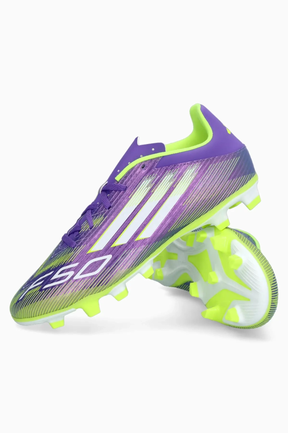 Бутсы adidas F50 Club FG/MG - фиолетовый