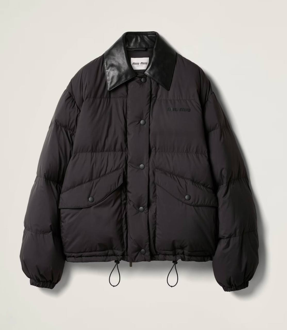 Двусторонний пуховик MIU MIU