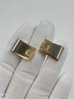 Запонки биколор Givenchy