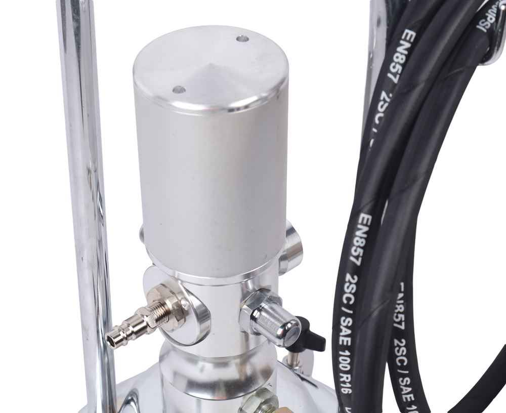 Нагнетатель смазки (солидолонагнетатель) пневматический 50:1 13кг GTE