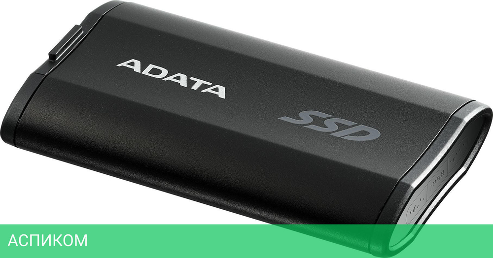 Внешний накопитель A-Data SD810 4TB черный (SD810-4000G-CBK)