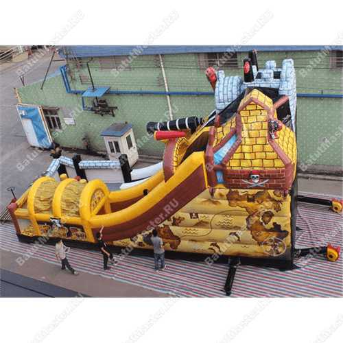 Коммерческий надувной батут "По следам пиратов"