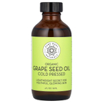 Pure Body Naturals, Органическое масло из виноградных косточек, 118 мл (4 жидк. унц.)