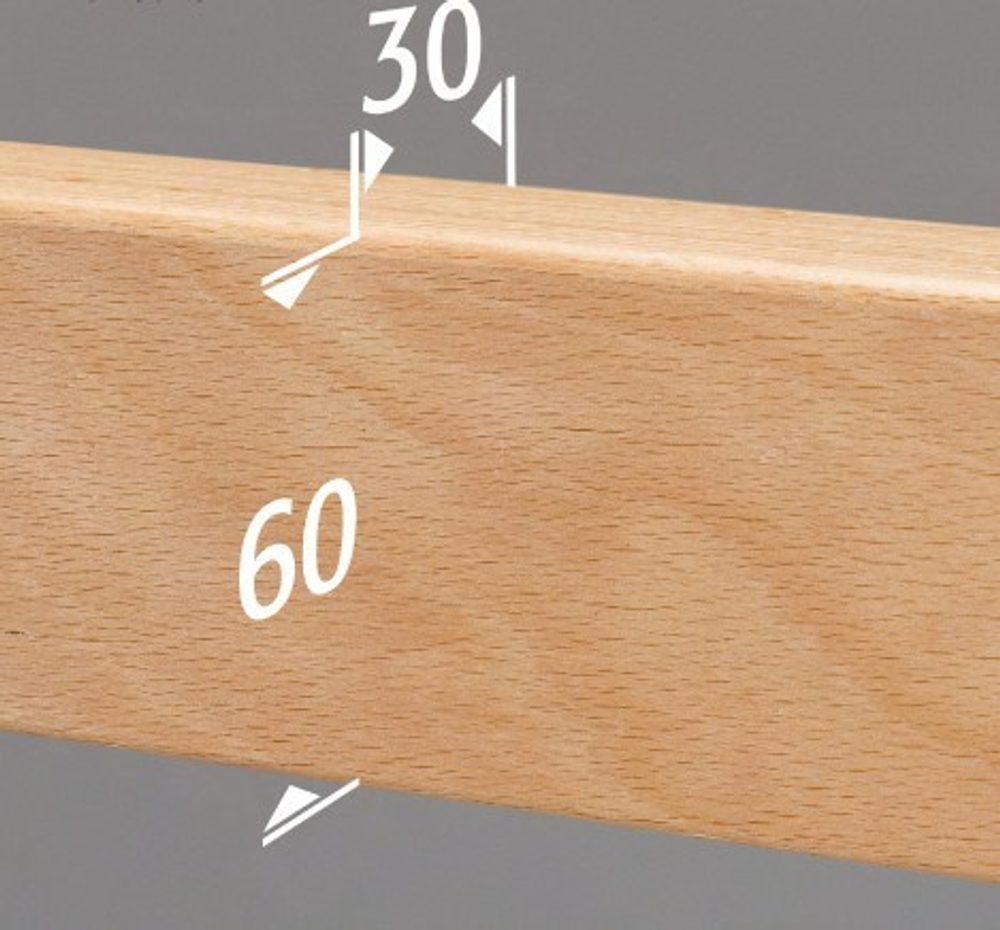 Ортопедическое основание под матрас 180x190 Lordflex's Twin Caucciu Италия размер