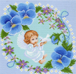 "Благодатная весть"-0975 канва с рисунком