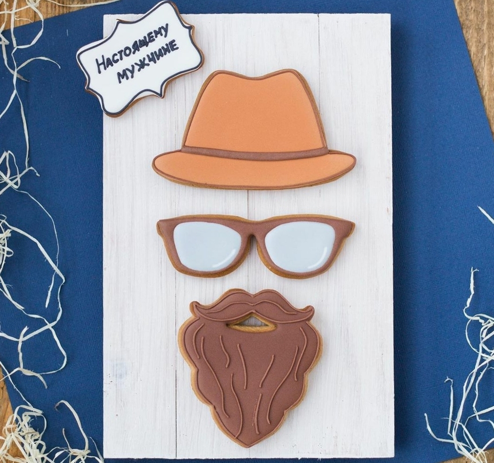 Борода с усами №1