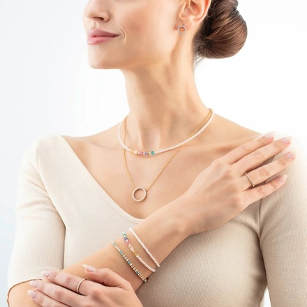 Колье Coeur de Lion Multicolour Pastel 1 4464/10-1522