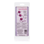 Анальные шарики со смещенным центром тяжести Love Balls (Цвет: розовый)