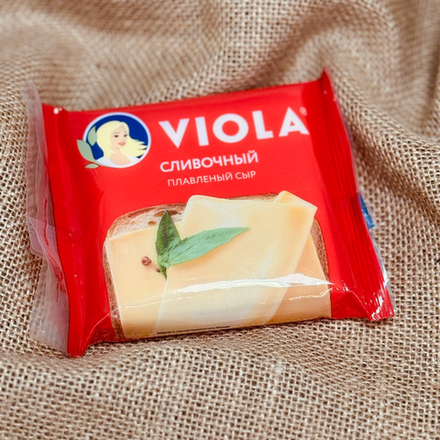 Сыр плавленый, ломтики «VIOLA» 45%