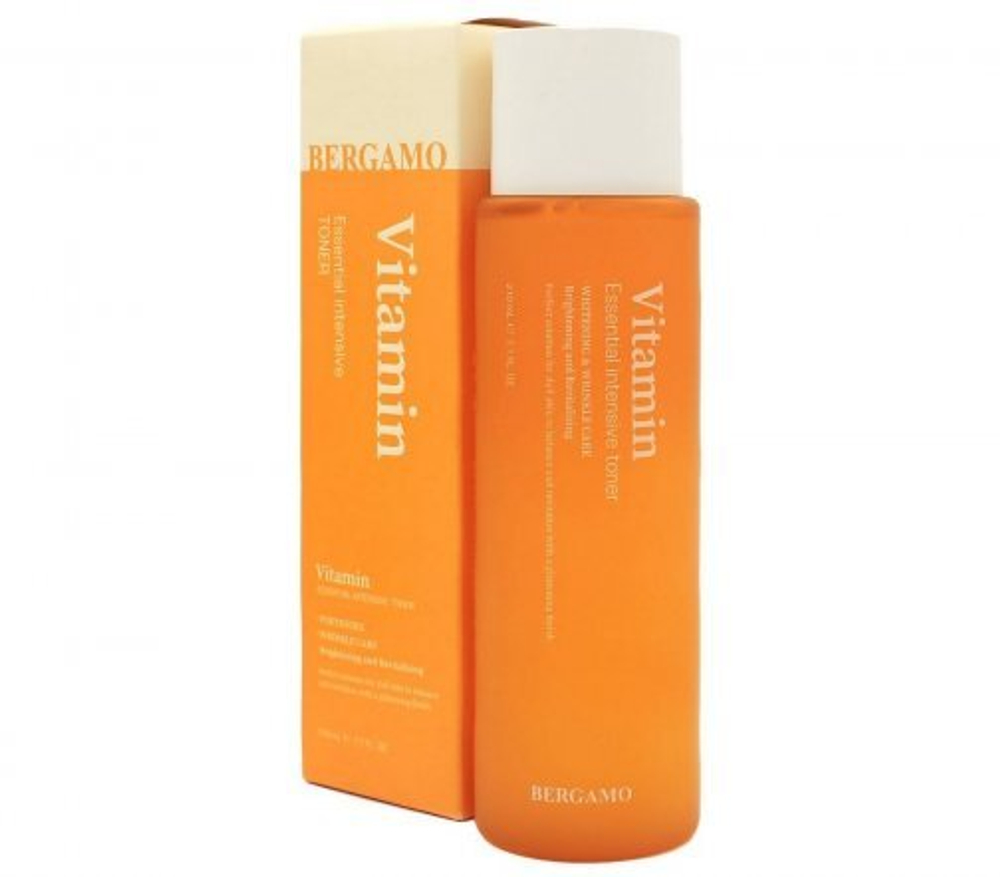 [Bergamo] Vitamin Essential Toner - Тонер для лица с витаминами, 210 мл