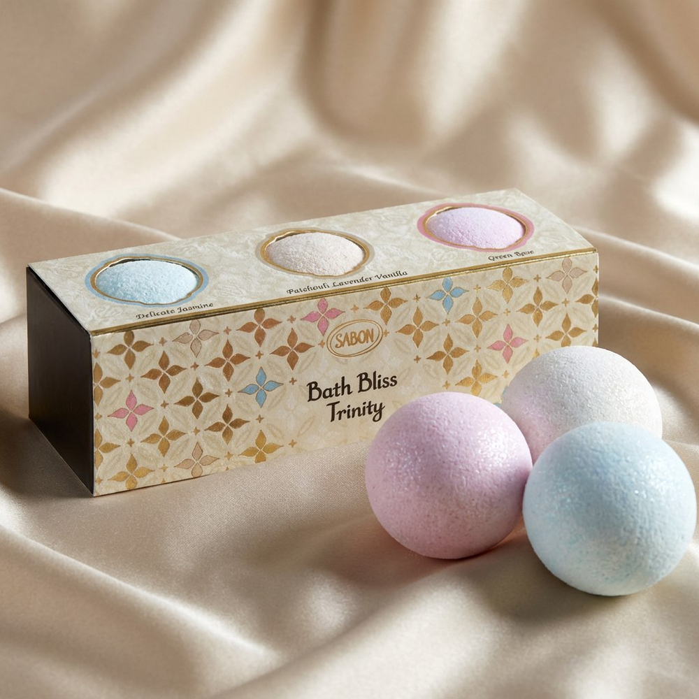 Набор бомбочки для ванны Bath Bliss Trinity