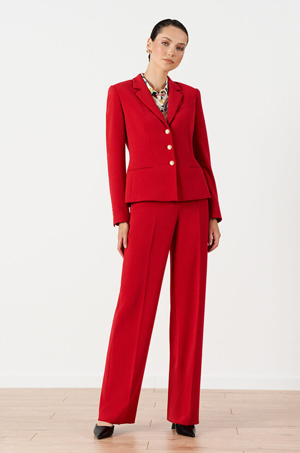 1914 Жакет женский (малиновый)