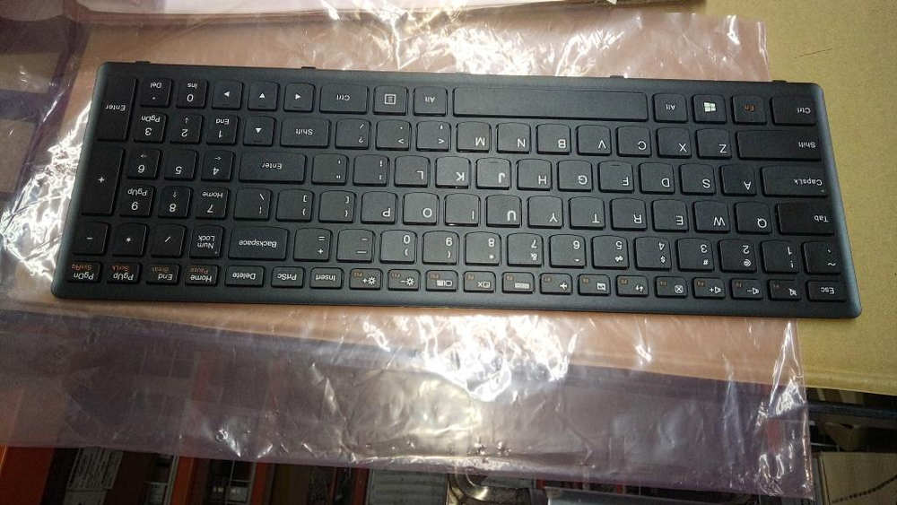 Клавиатура для Ноутбука Lenovo LenovoG500s раскладка - английская, черная (25211080)