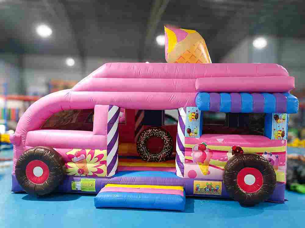 Коммерческий надувной батут "Машина сладостей"