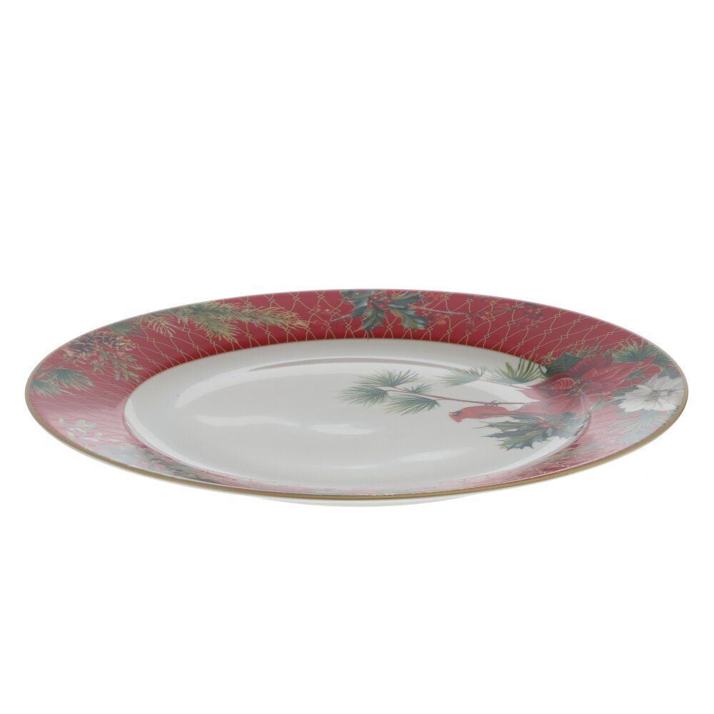 GAEM Блюдо "Рождественский Вальс", L27 W27 H1,5 см