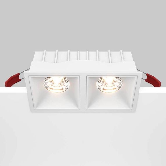 Встраиваемый светильник Maytoni Alfa LED DL043-02-15W3K-D-SQ-W