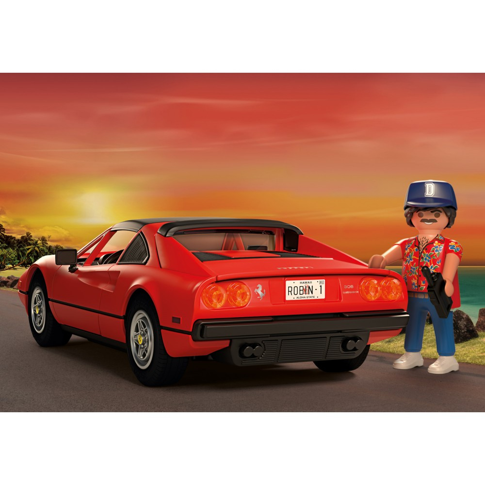 Playmobil - Magnum, P.I. Автомобиль Ferrari 308 GTS Quattrovalvole 71343