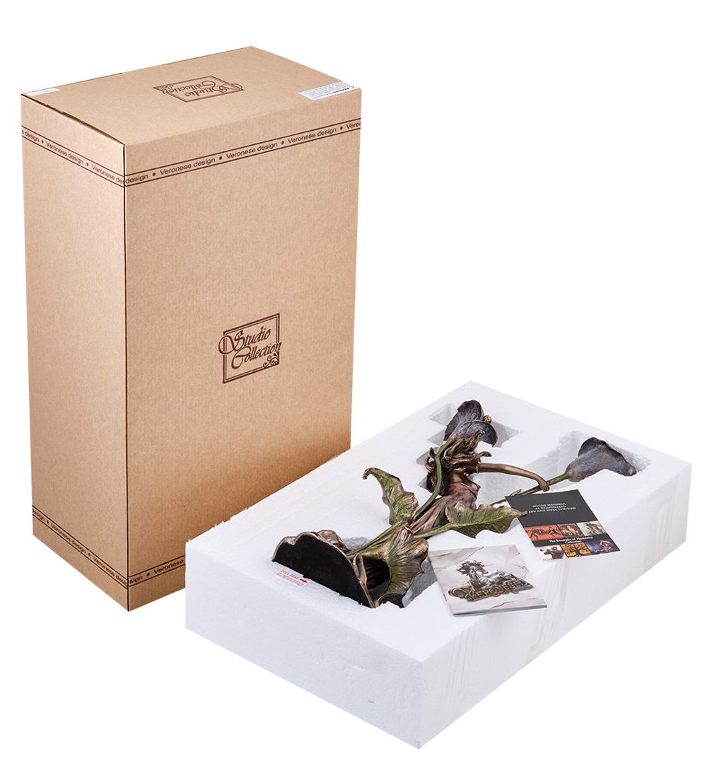 Veronese WS-1292 Подсвечник «Обнимающая каллы»