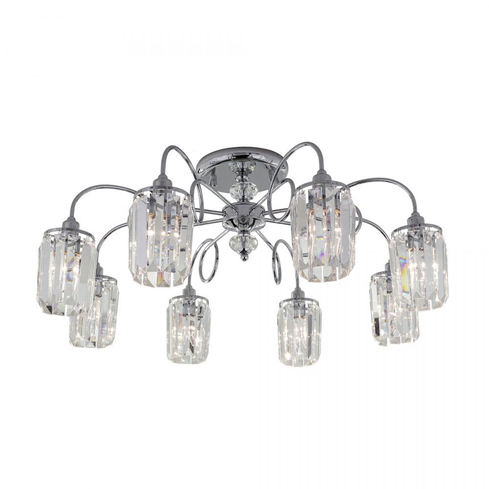 Citilux Синди CL330181 Люстра хрустальная Хром