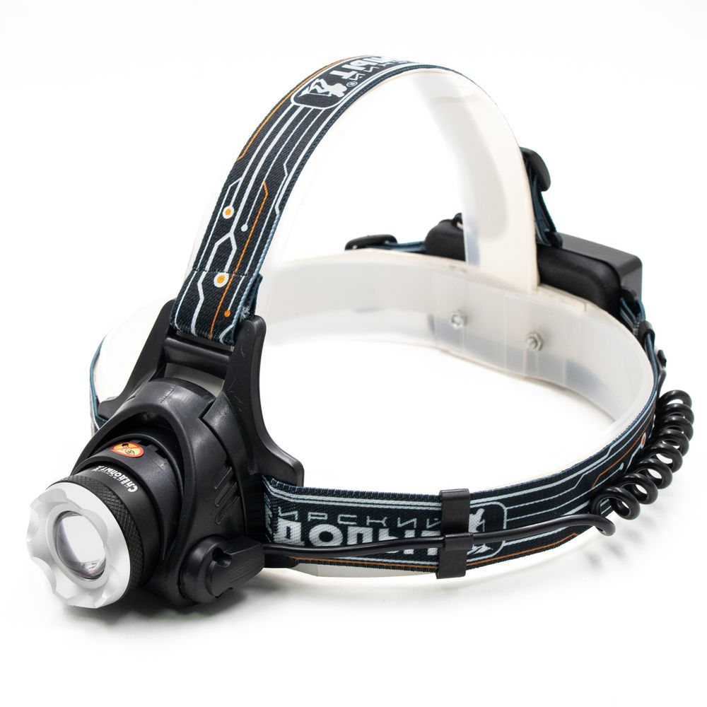 Фонарь налобный &quot;СИБИРСКИЙ СЛЕДОПЫТ-Эон&quot;, 1L, zoom, аккум.2x2200mAh/60/