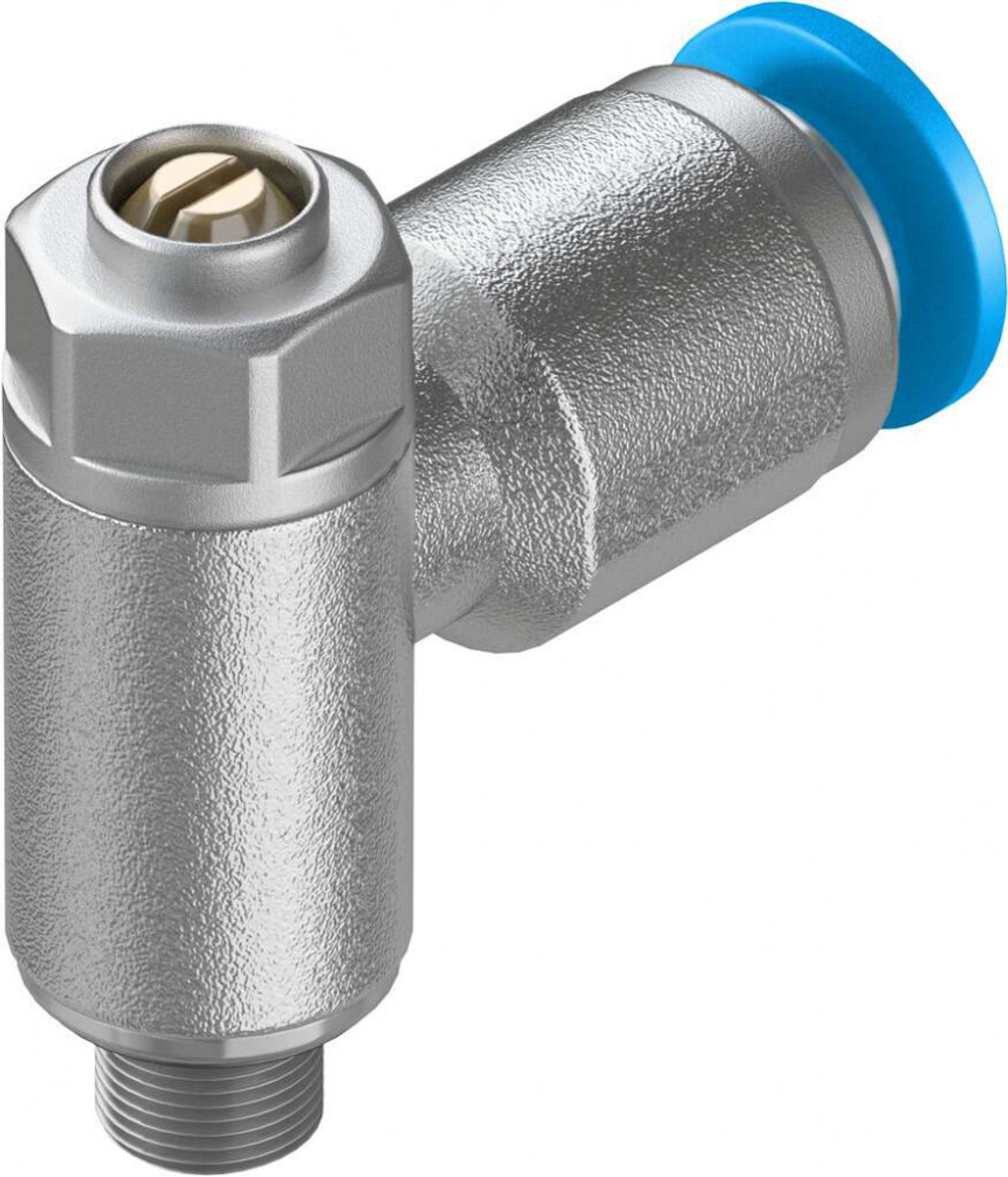 GRLA-M5-QS-4-D Дроссель с обратным клапаном