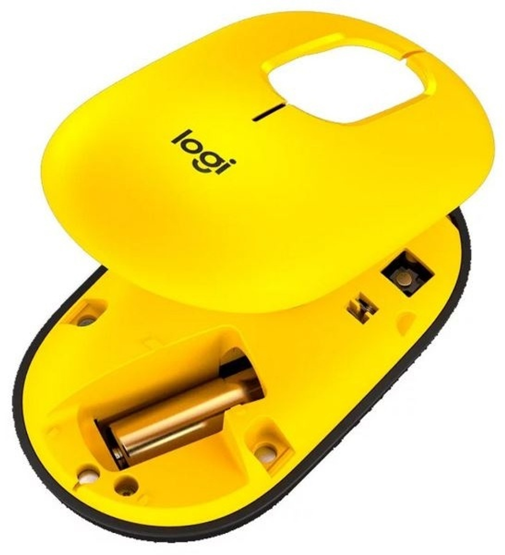 Мышь Logitech 910-006546 желтый