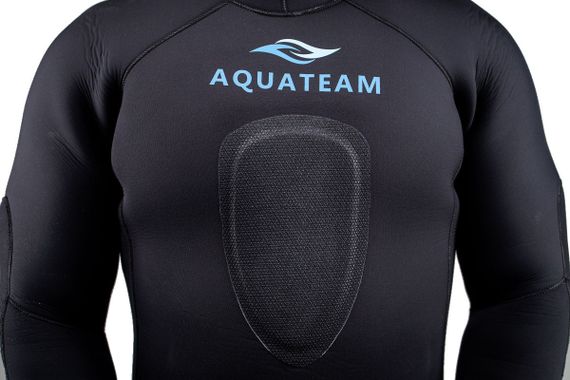 Гидрокостюм AquaTeam Hunter из неопрена Heiwa 9 мм Черный