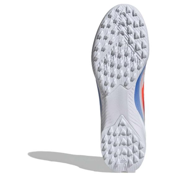 Футбольные бутсы Adidas F50 League - Низкие Белые/Красный Луоресцентный/Красно-синий Унисекс