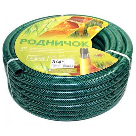 Шланг ПВХ 3/4" Родничок зеленый, 50м