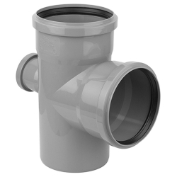 Крестовина TEBO для внут. канал. 50-50-50 87,5гр. сер. арт. 013020535 (1/70)