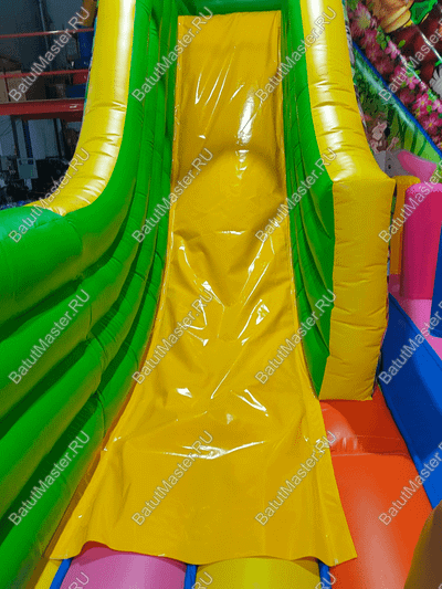 Коммерческий надувной батут «Прайд» с широким входом 12*7*6 м