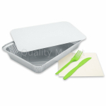 Алюминиевая форма L-край - 313 х 213 х 44 мм, 2235 мл (25шт)