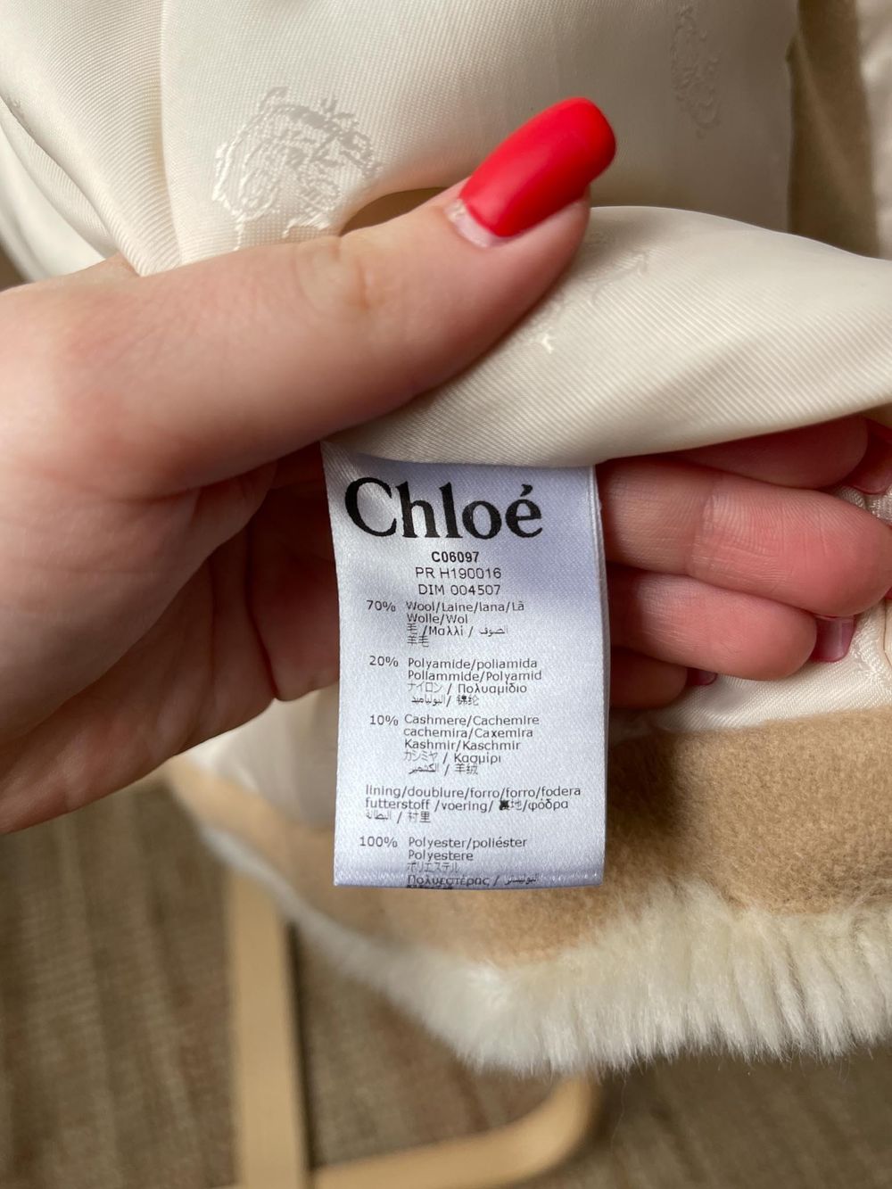 Пальто Chloe, 98