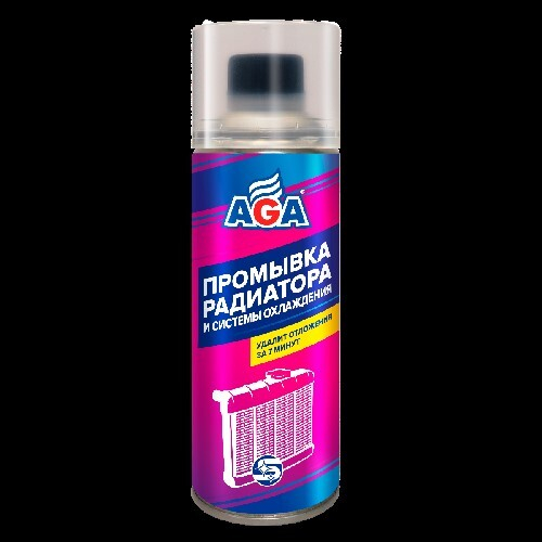 Промывка радиатора 335 мл  7-минут  (AGA)