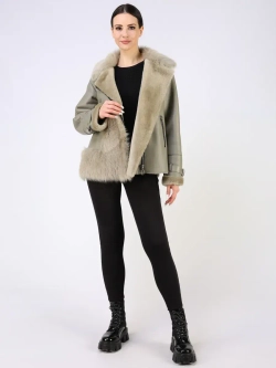 Дубленка зимняя натуральная короткая