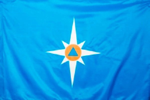 Флаг МЧС 90х135