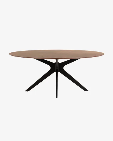 Стол Naanim овальный 180x110 см, орех