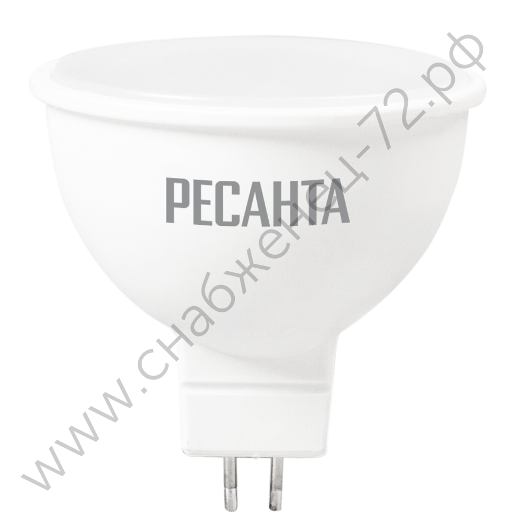Лампа светодиодная РЕСАНТА LL-R-MR16-7W-230-3K-GU5.3