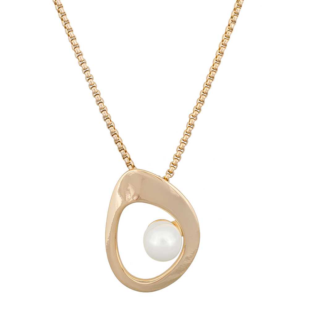 Колье Fiore Luna WHITE PEARL BBN13063-02 G