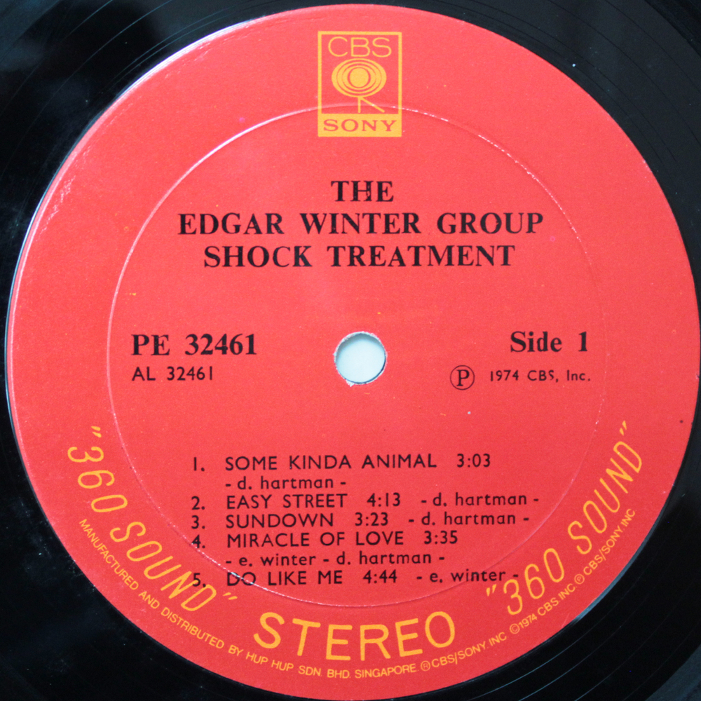 The Edgar Winter Group / Shock Treatment (LP)